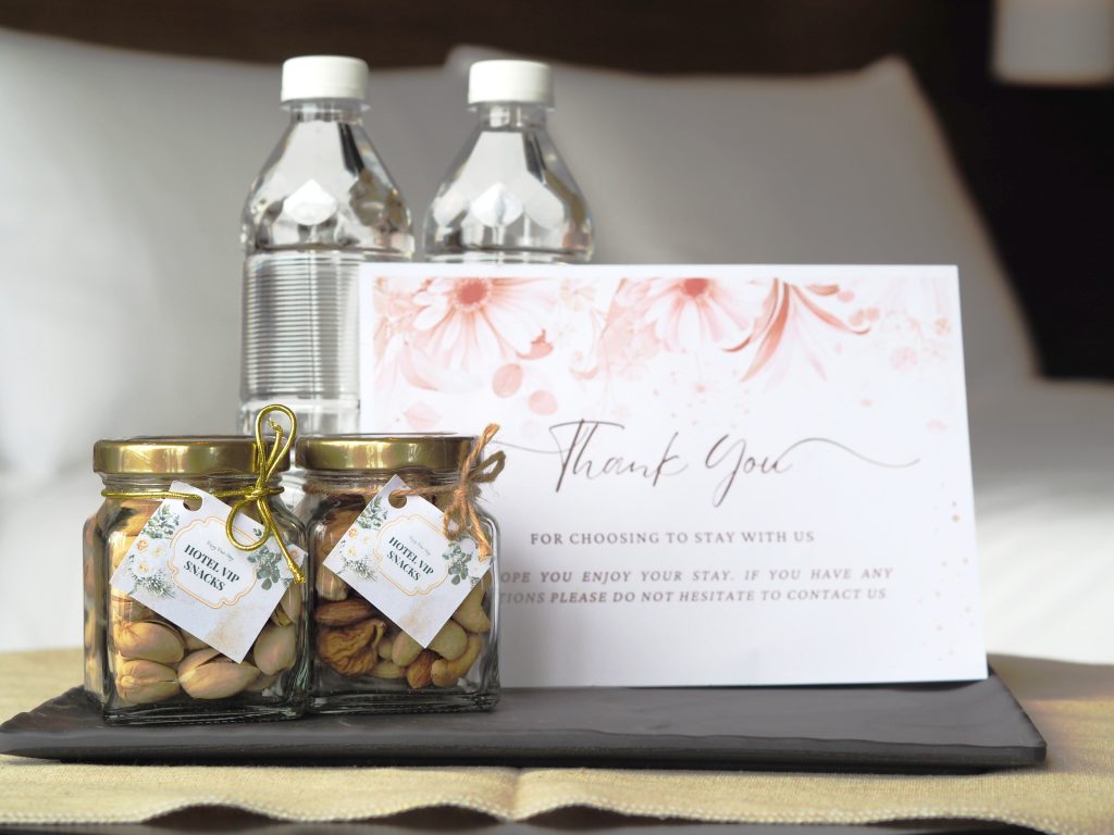 Over-the-top Luxury Hotel Welcome Amenities