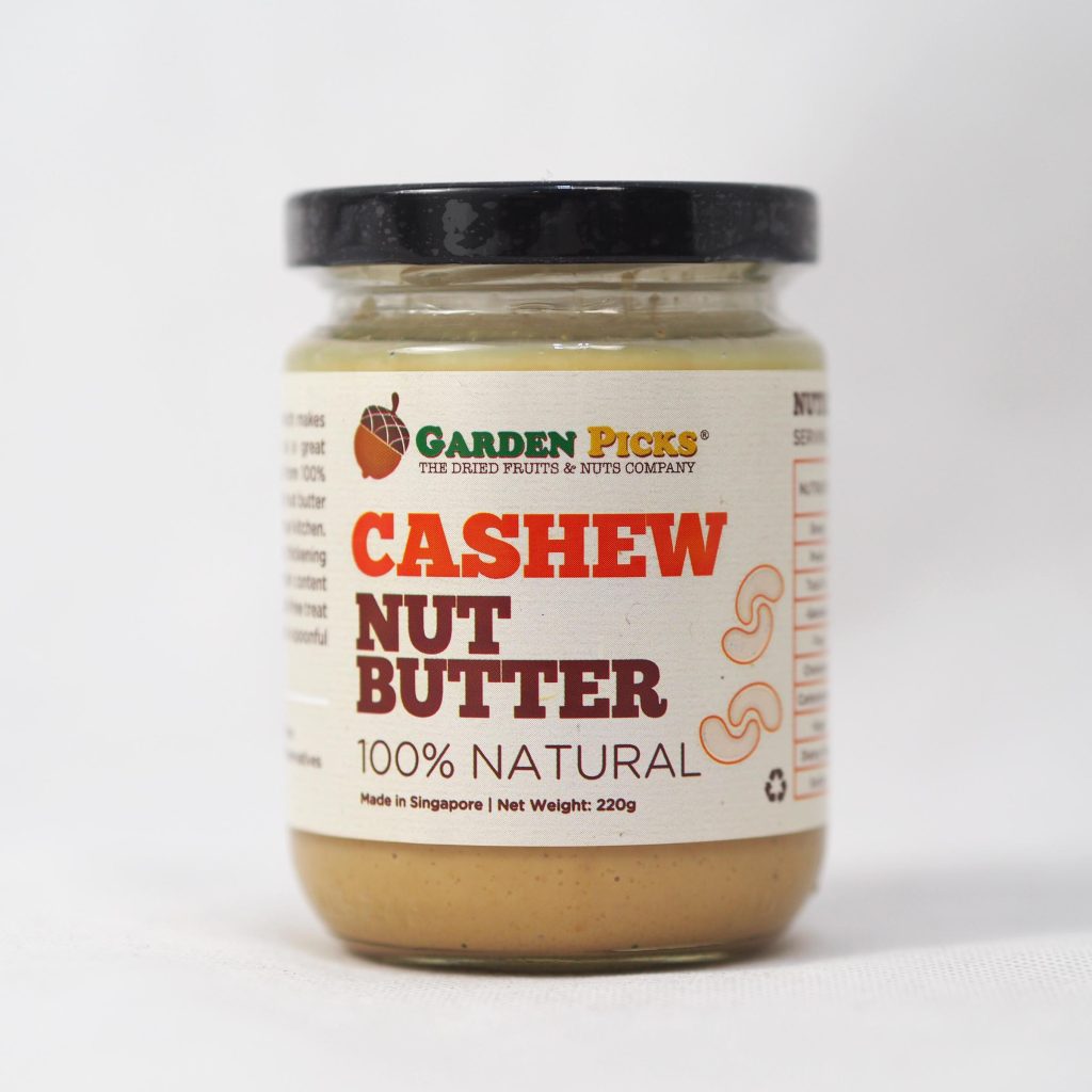 Cashew Nut Butter (220gm) Garden Picks