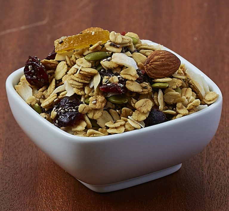Cranberry Orange Granola Garden Picks