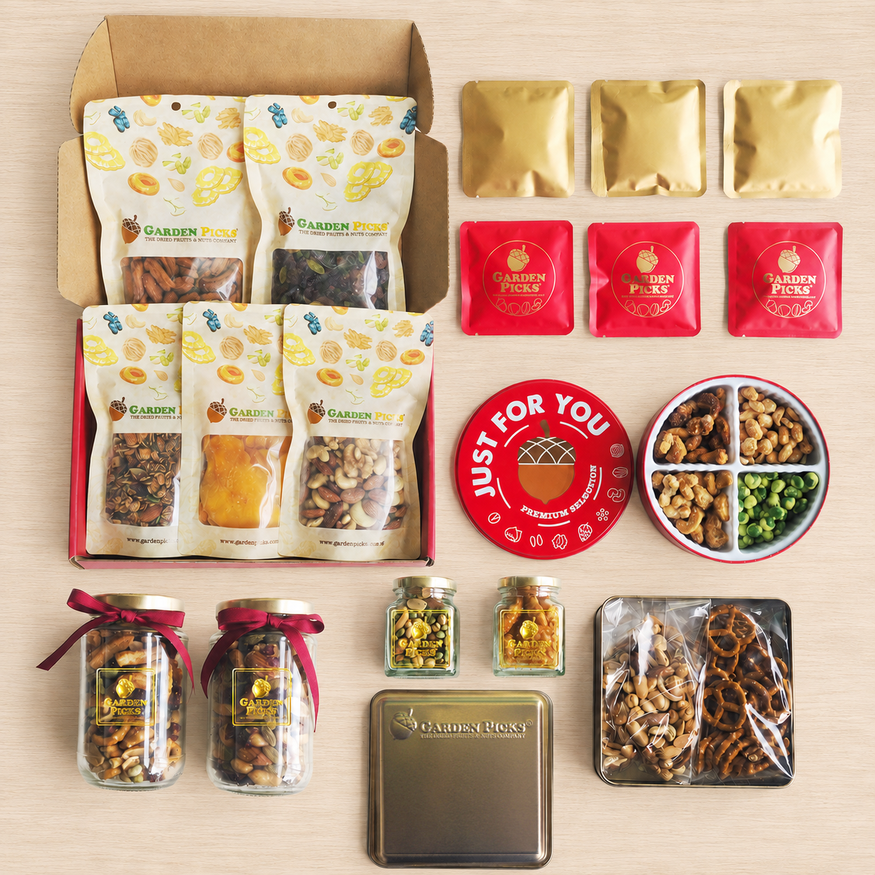 Basket (Royale Ruby Indulgence Gift Basket) - Image 2