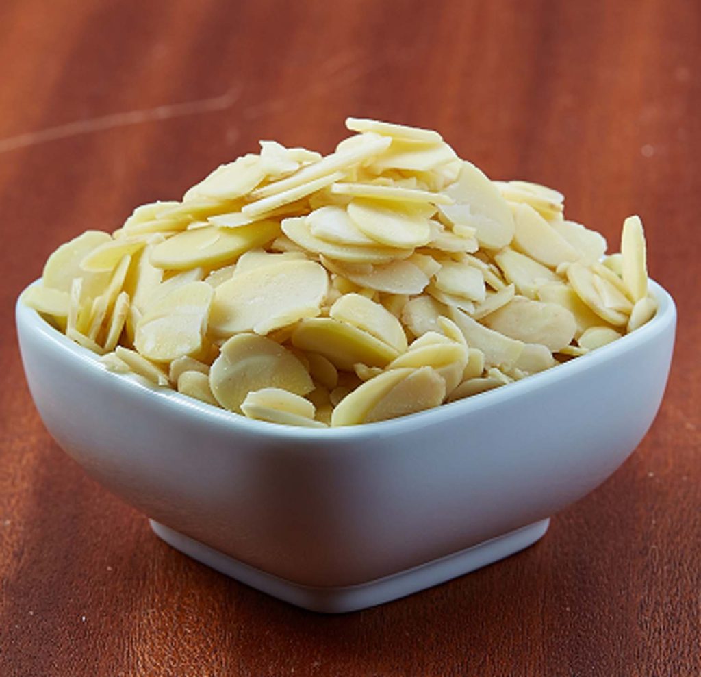 Almond Sliced / Flakes (Without Skin) Garden Picks